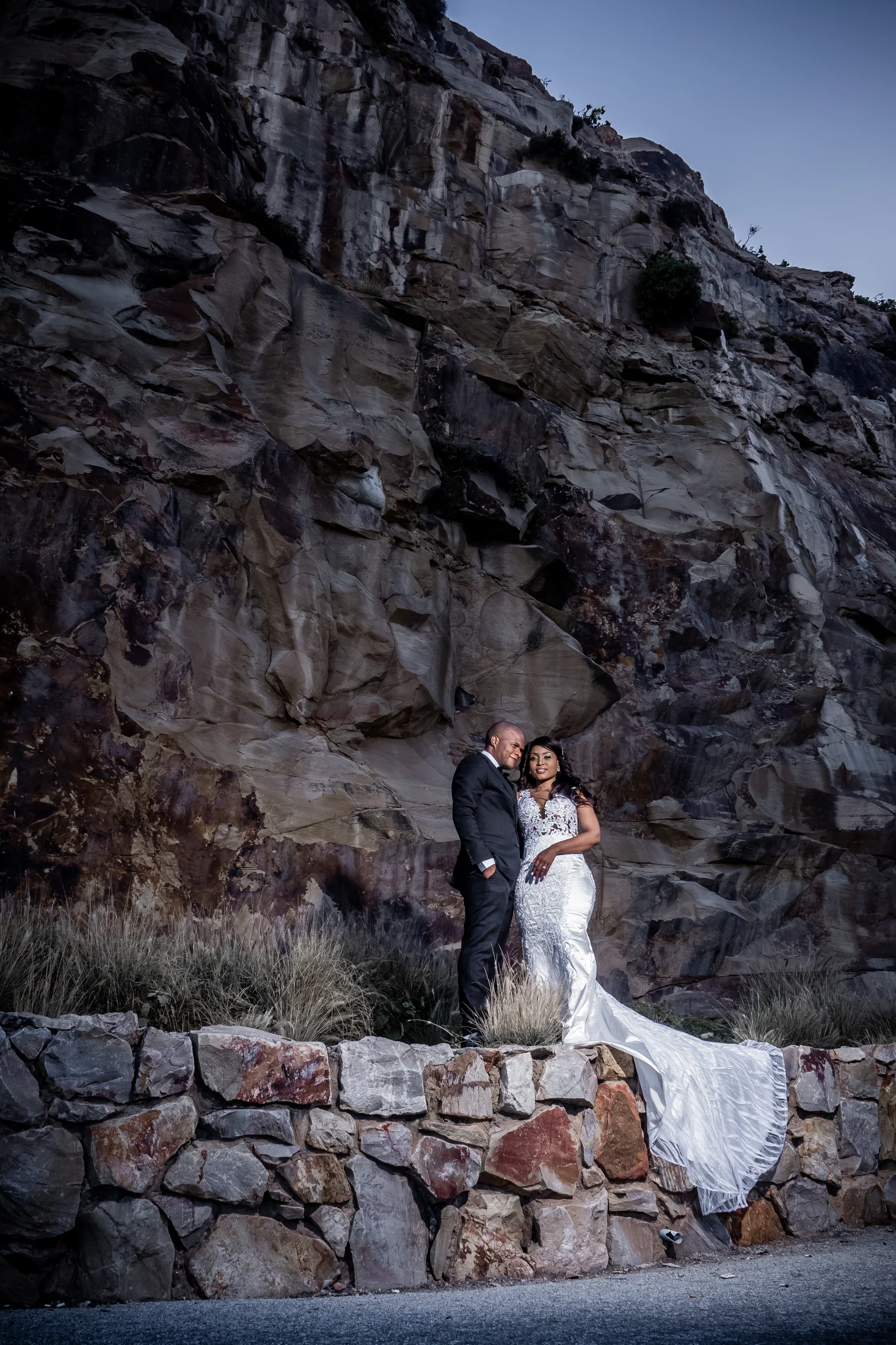 Fhatu and Yola couple portrait session in Mossel Bay — photograph 3