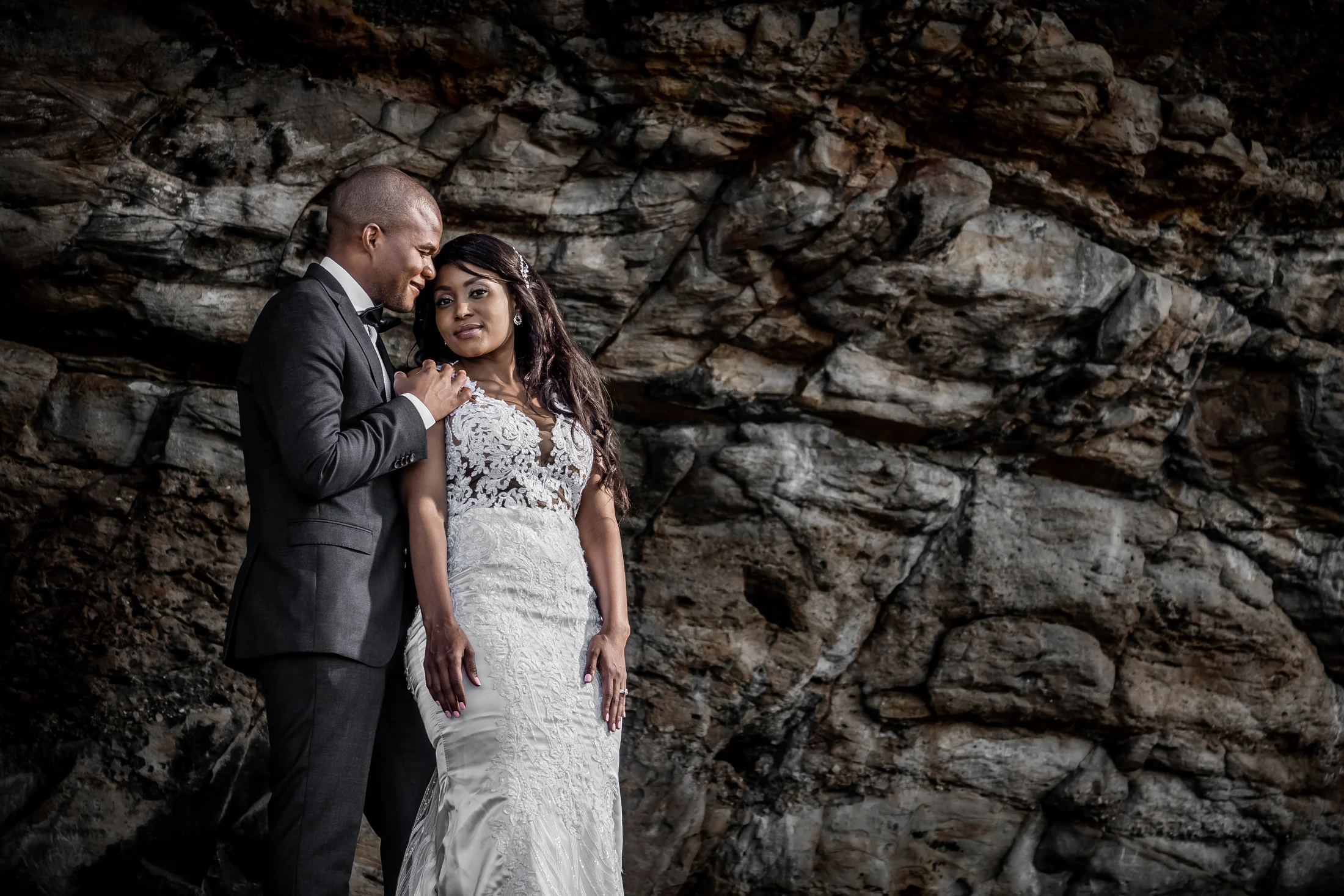 Fhatu and Yola couple portrait session in Mossel Bay — photograph 4