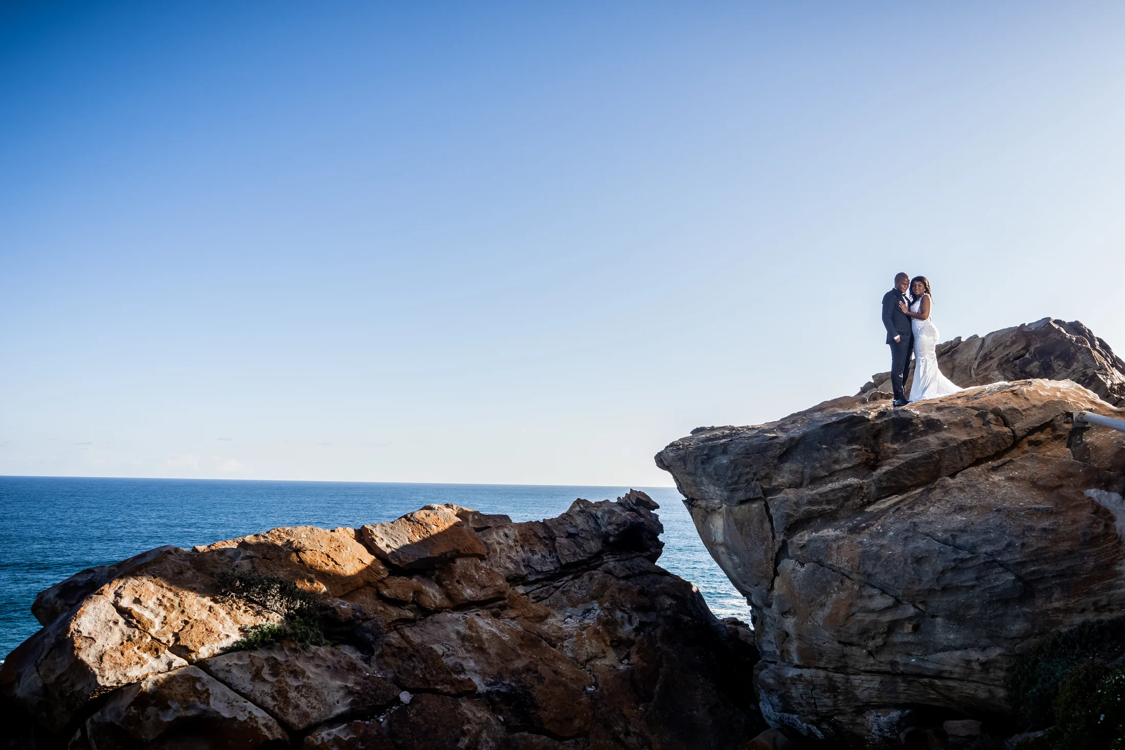 Fhatu and Yola couple portrait session in Mossel Bay — photograph 5