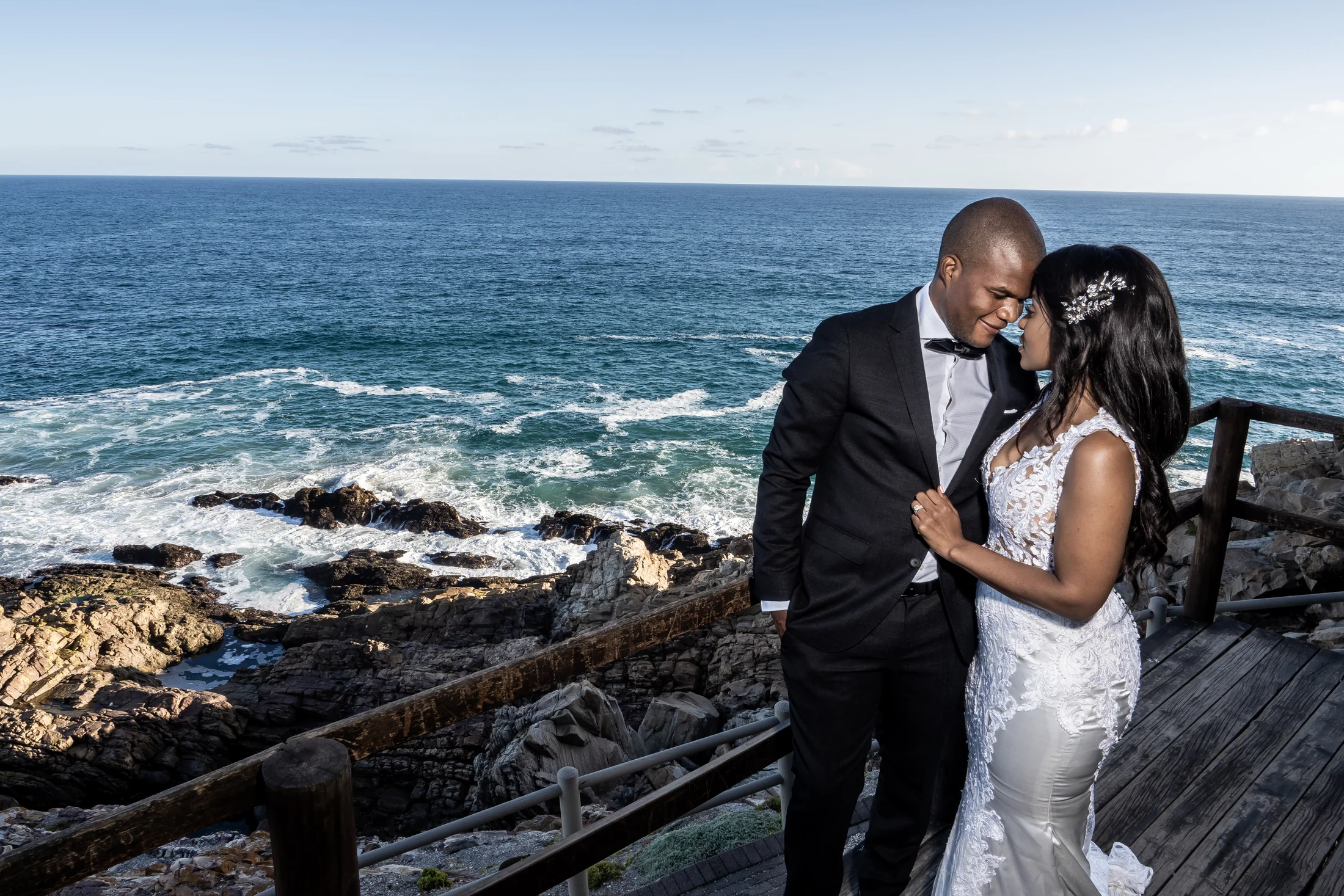 Fhatu and Yola couple portrait session in Mossel Bay — photograph 6