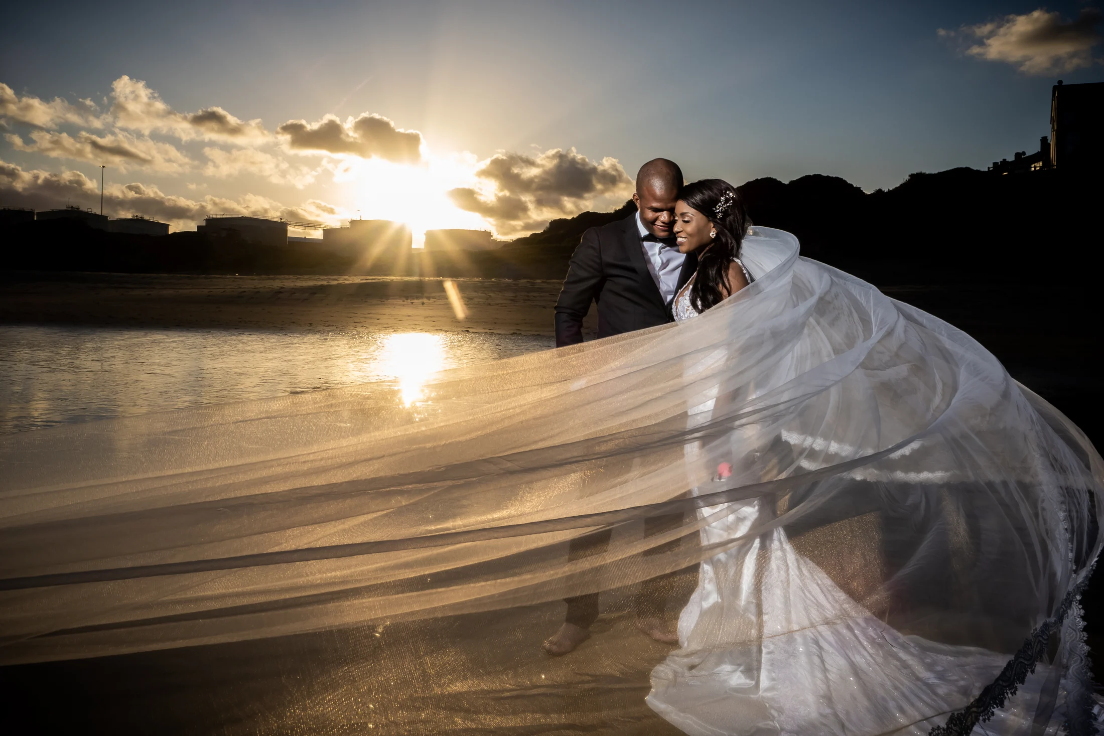 Fhatu and Yola couple portrait session in Mossel Bay — photograph 9