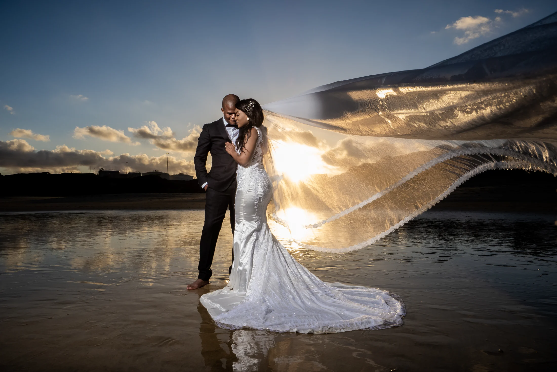 Fhatu and Yola couple portrait session in Mossel Bay — photograph 10