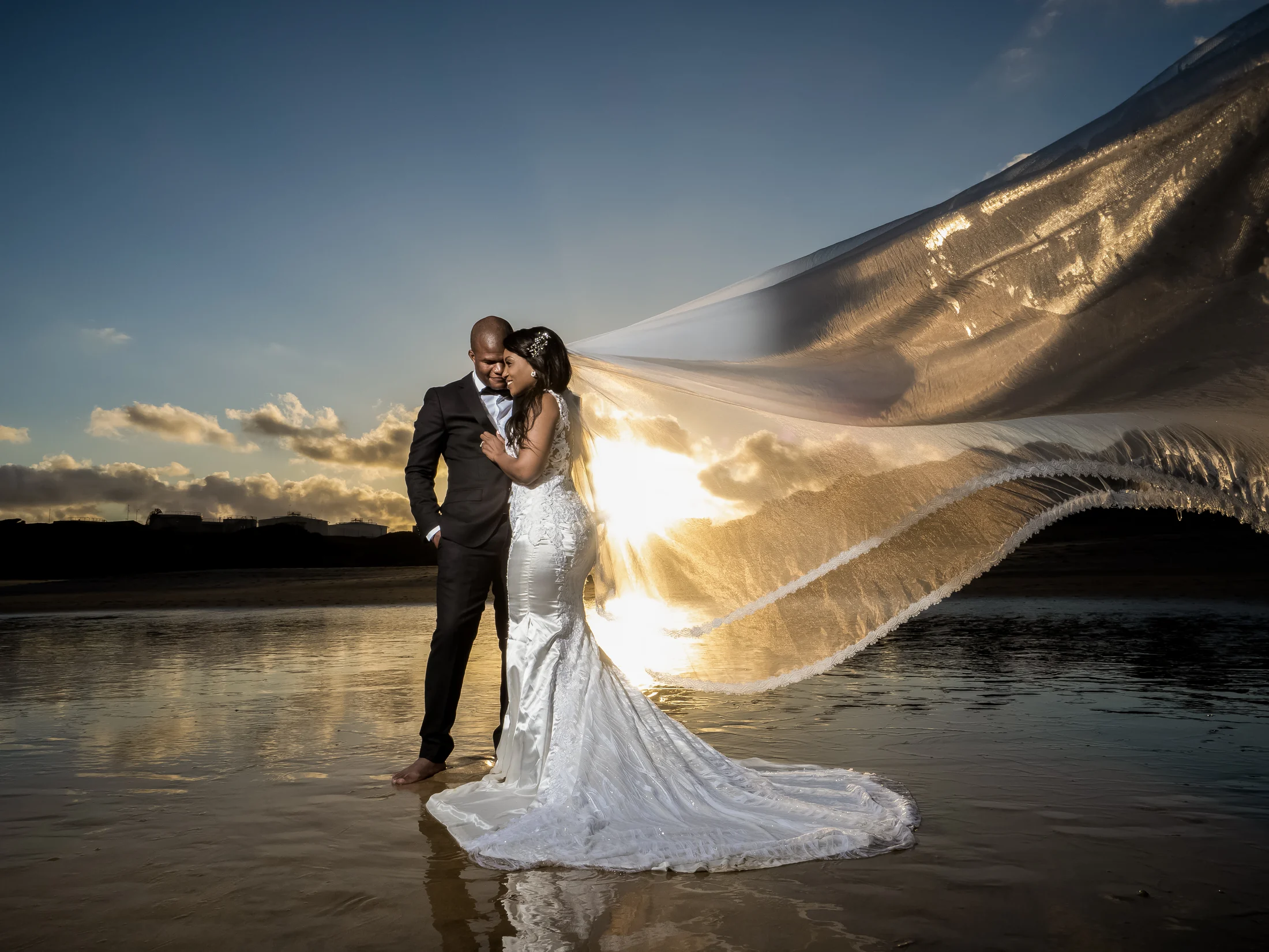 Fhatu and Yola couple portrait session in Mossel Bay — photograph 11