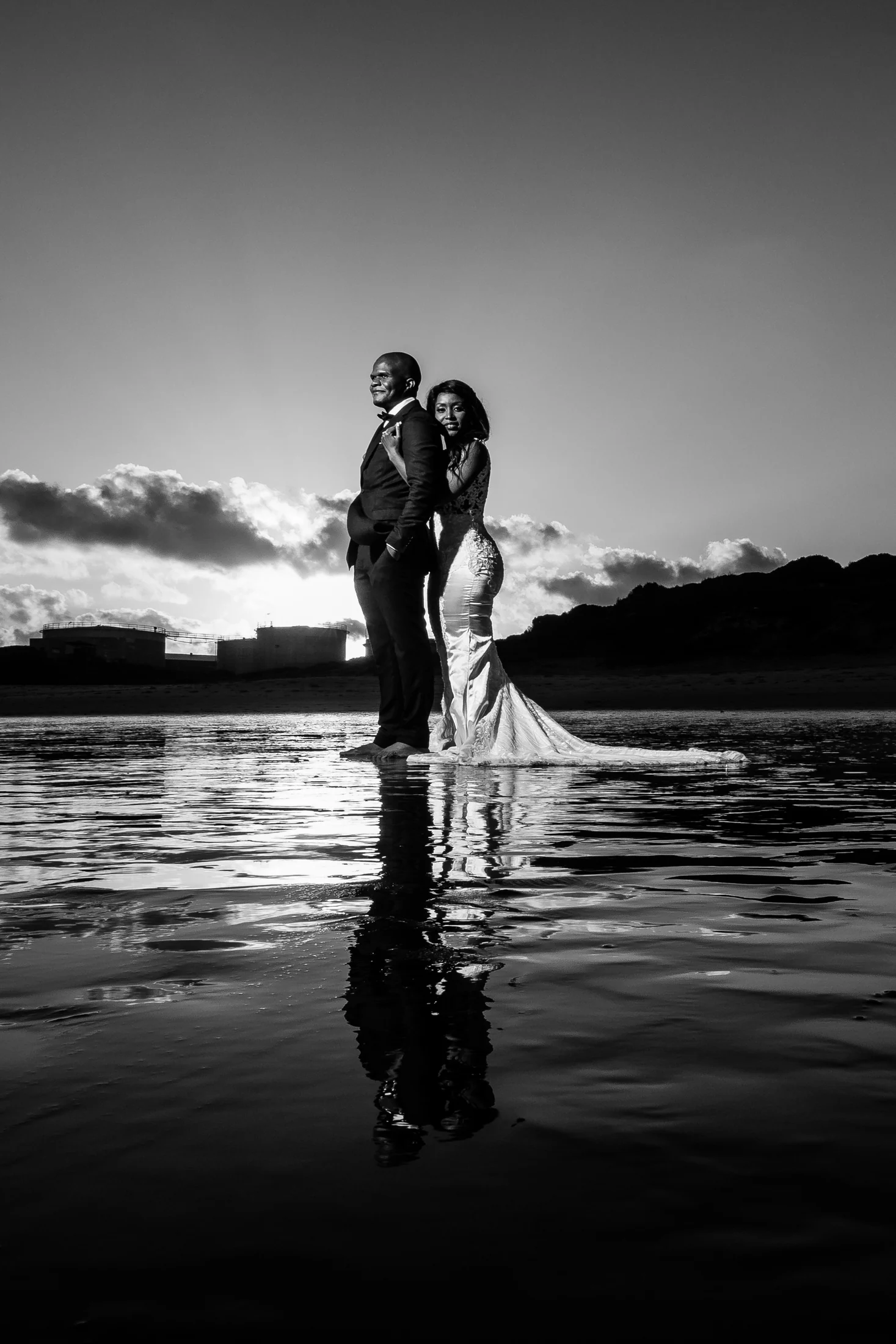 Fhatu and Yola couple portrait session in Mossel Bay — photograph 13