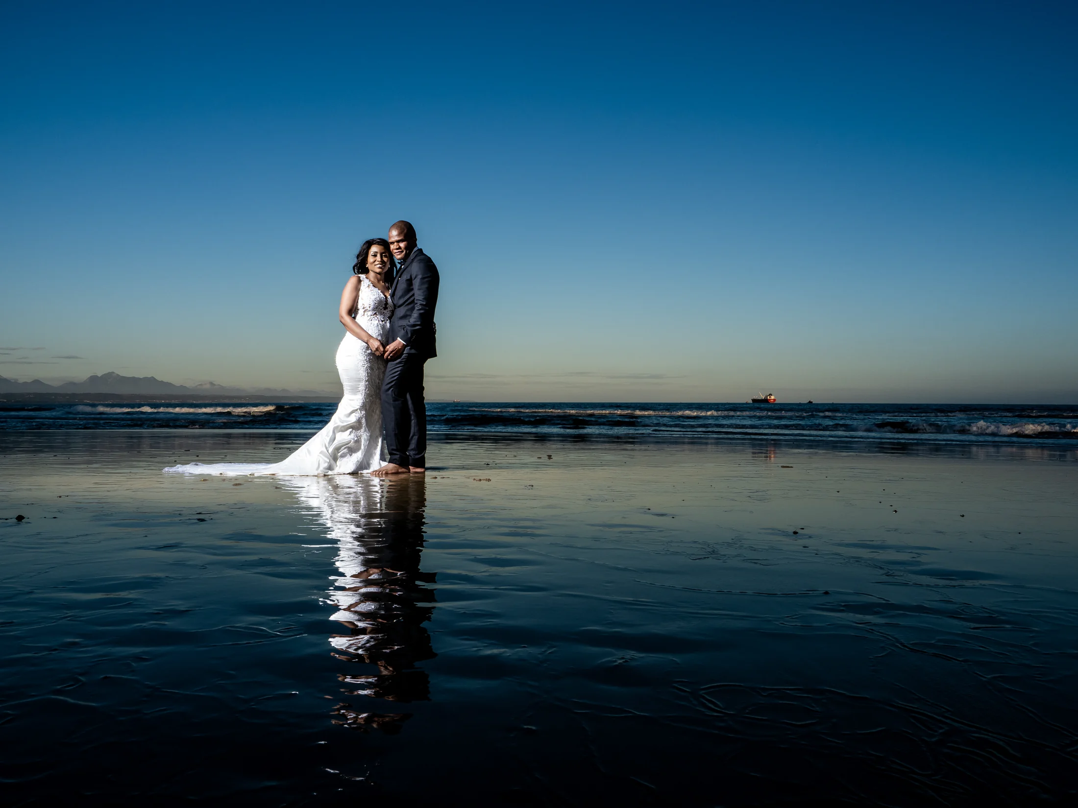 Fhatu and Yola couple portrait session in Mossel Bay — photograph 14