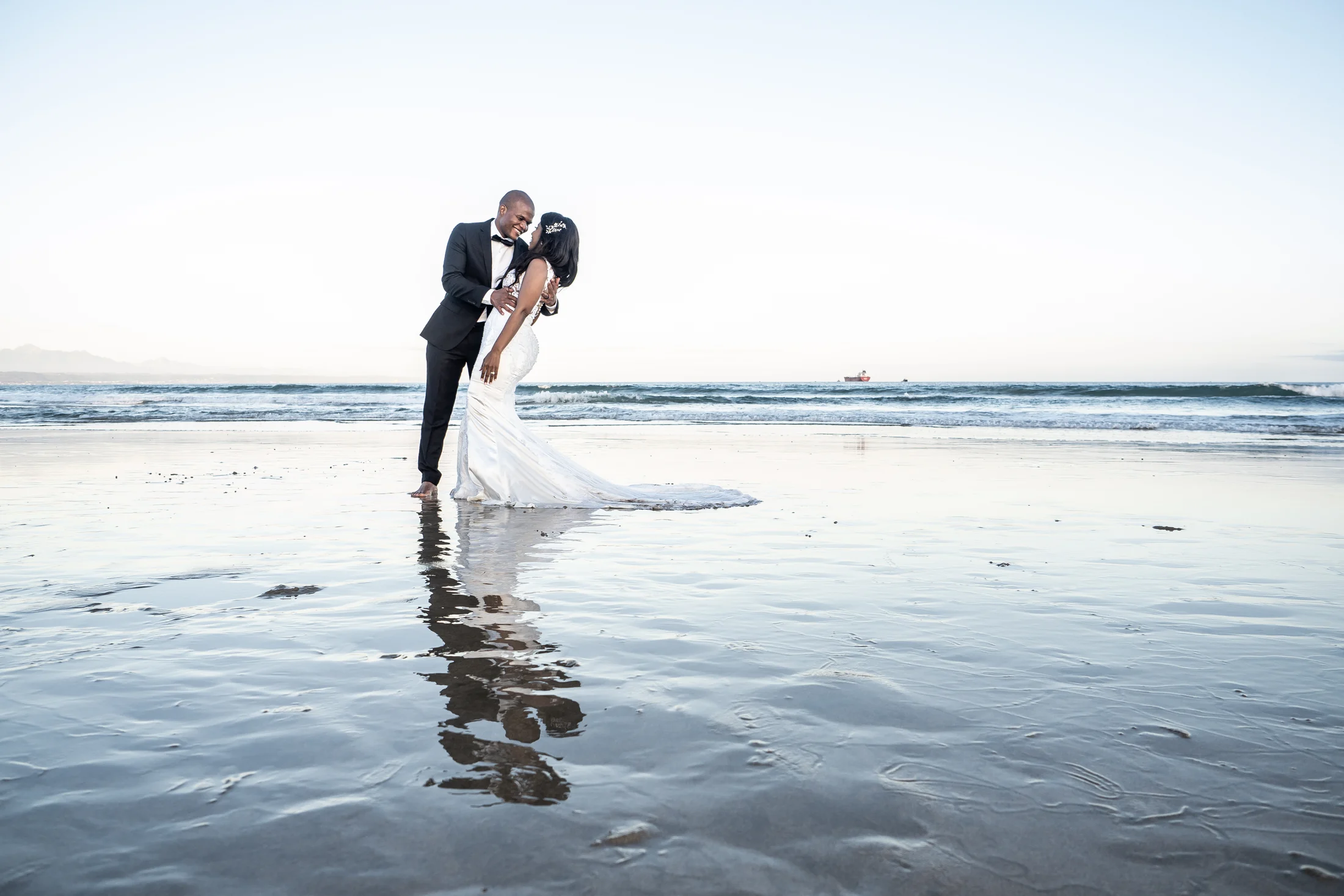 Fhatu and Yola couple portrait session in Mossel Bay — photograph 17