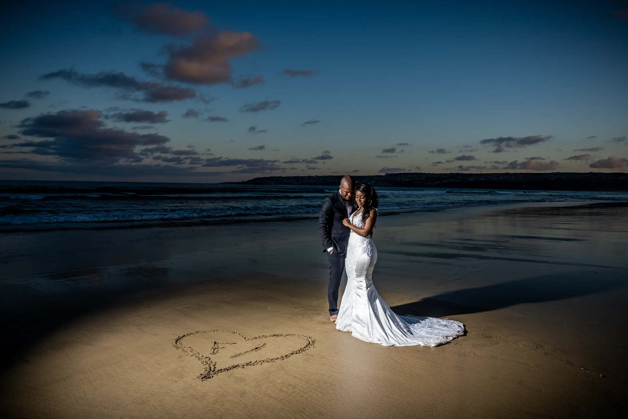 Fhatu and Yola couple portrait session in Mossel Bay — photograph 21