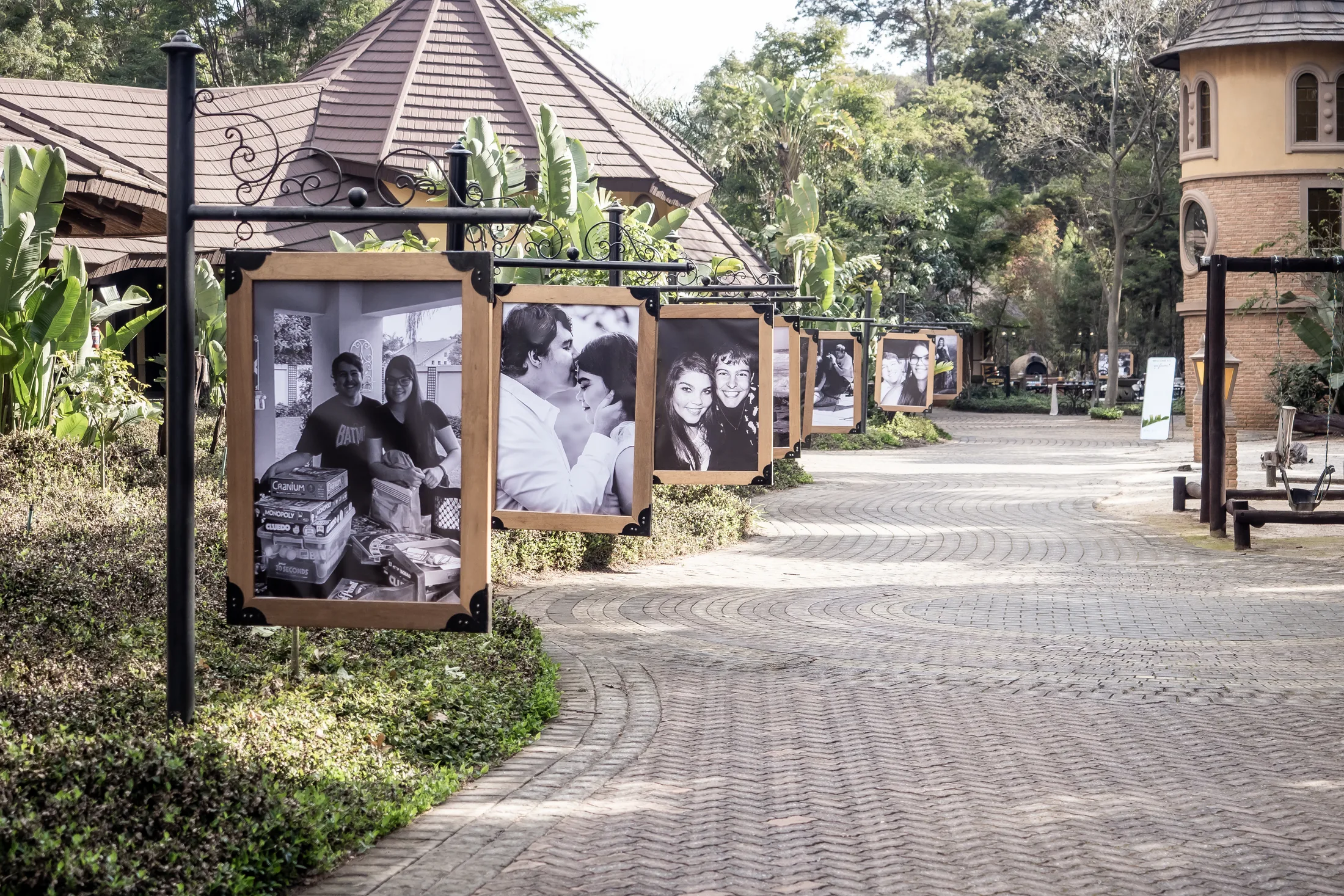 Galagos Country Estate forest wedding setting